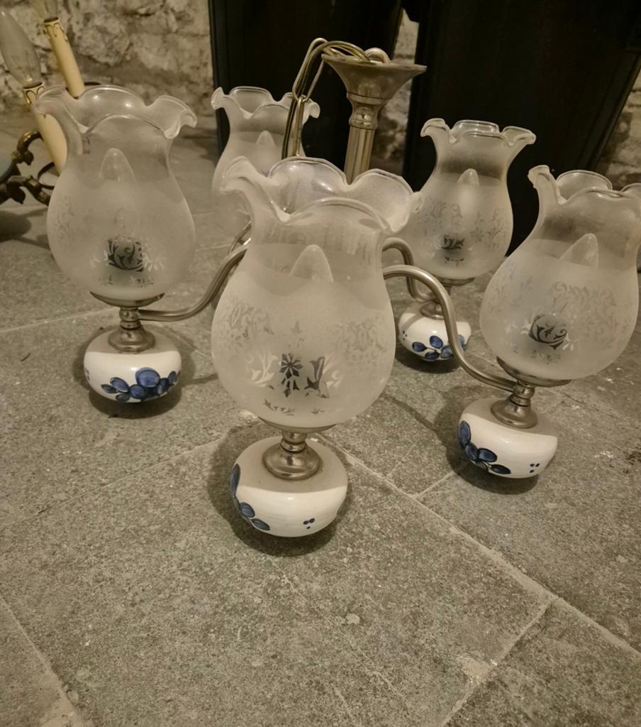 Lustre Vintage, Maison & Meubles, Enlèvement