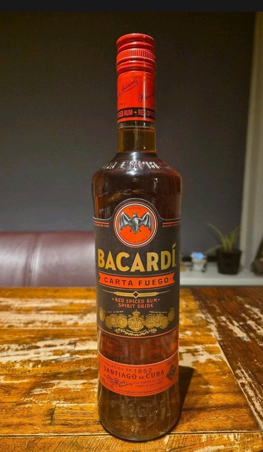 Bacardi Carta Fuego, Ophalen of Verzenden, Nieuw, Overige typen
