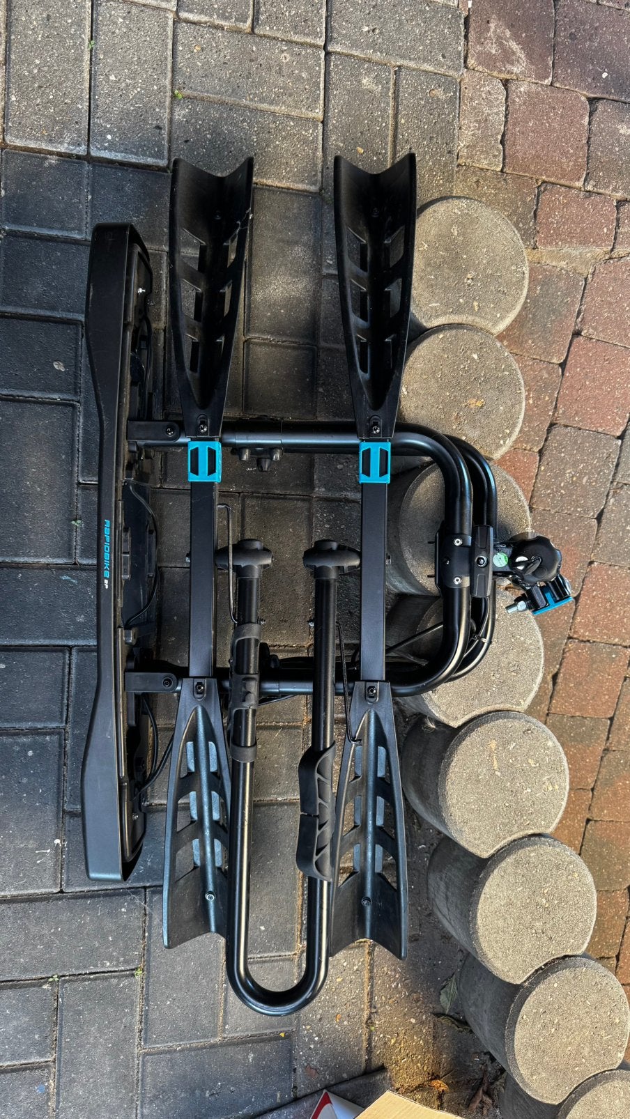 Norauto Rapidbike 2 fietsendrager, Ophalen, 2 fietsen, Gebruikt, Trekhaakdrager