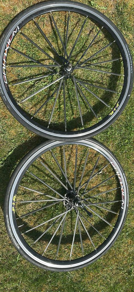 Set wielen, Fietsen en Brommers, Fietsonderdelen, Ophalen, Gebruikt, Aluminium