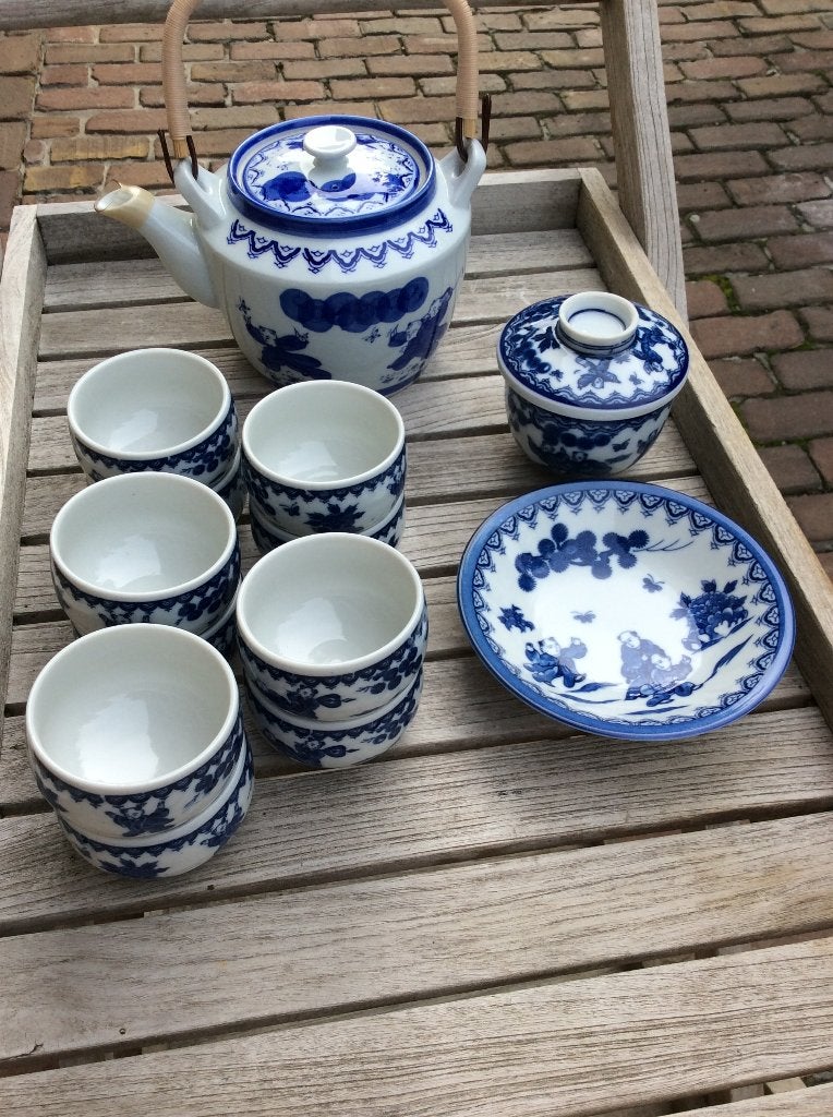 NIEUW JAPANS THEE SERVIES, Antiek en Kunst, Ophalen of Verzenden