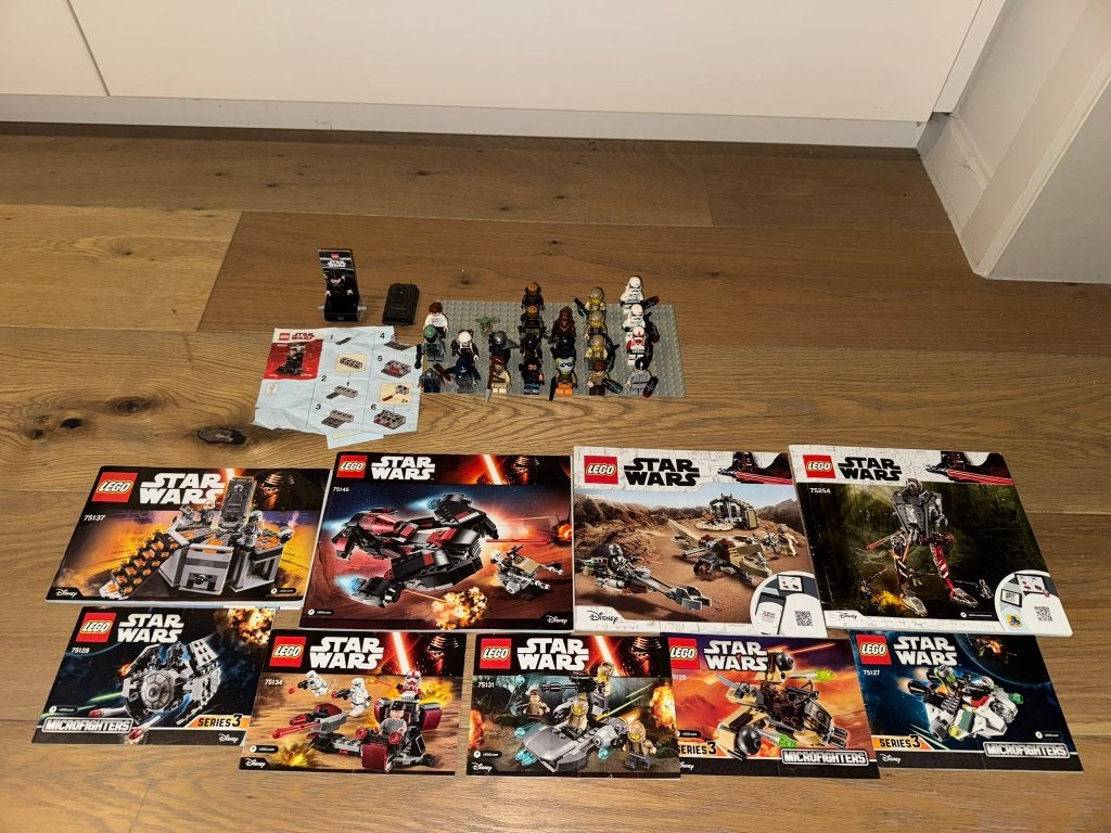 Star Wars Minifiguren uit sets met instructies, Kinderen en Baby's, Speelgoed | Duplo en Lego, Gebruikt, Star Wars, Lego, Ophalen of Verzenden