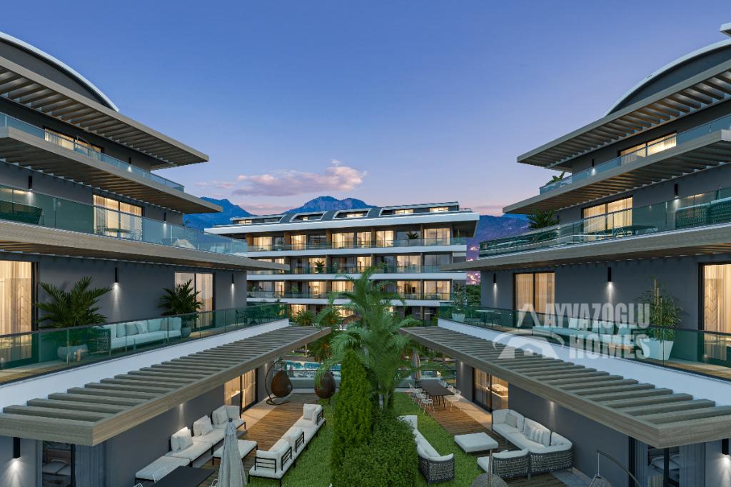 Ideaal voor investeringen - hotelconcept, Turkije, Stad, Appartement, 67 m²