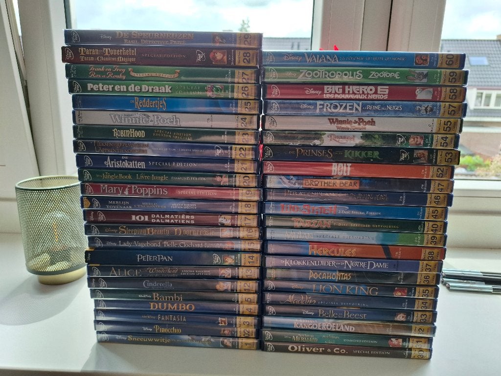 Nu of Nooit!! Disney Dvd's !!Vanaf 1 euro!!, Cd's en Dvd's, Dvd's | Tekenfilms en Animatie, Alle leeftijden, Ophalen of Verzenden
