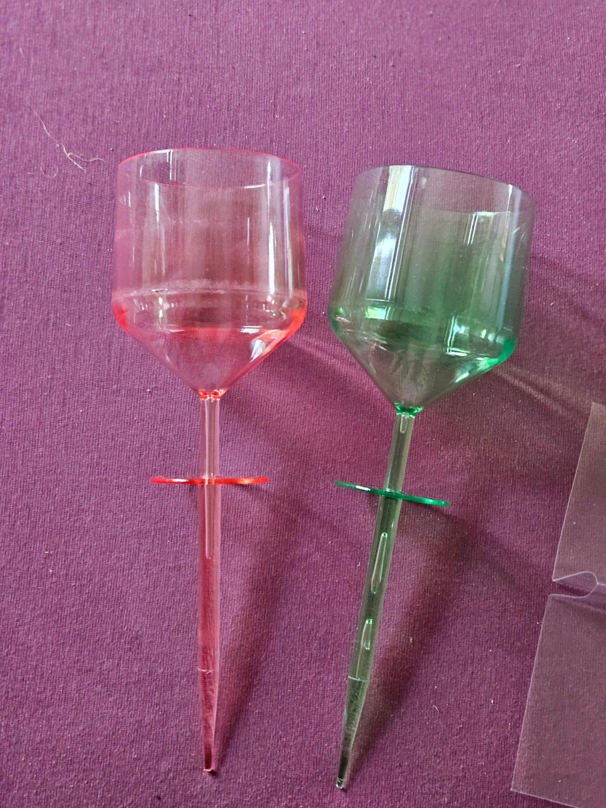 Set de 2 verres à vin de plage, Enlèvement ou Envoi