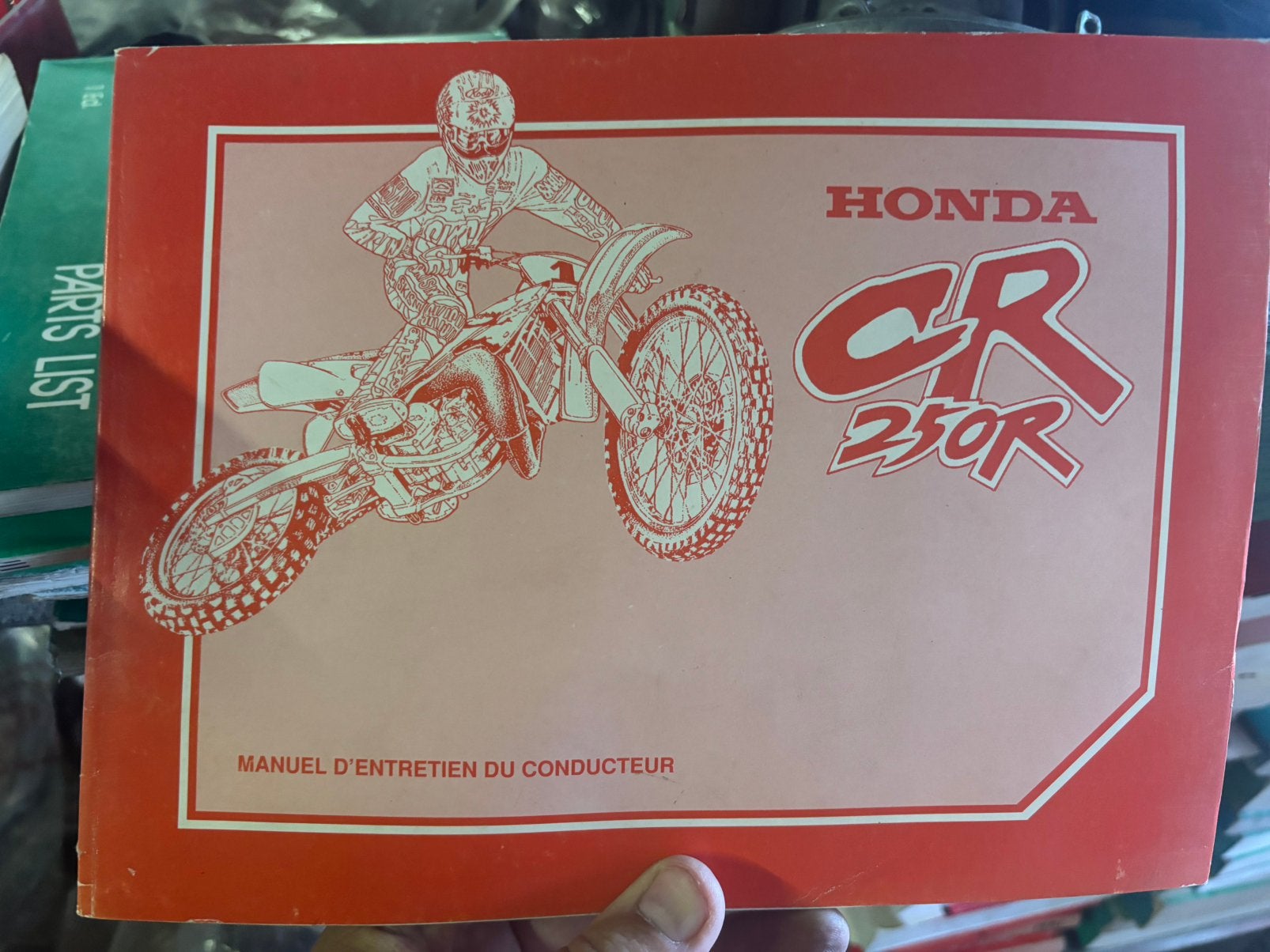 Honda CR250r 1996- Manuel d'atelier, Enlèvement ou Envoi, Honda