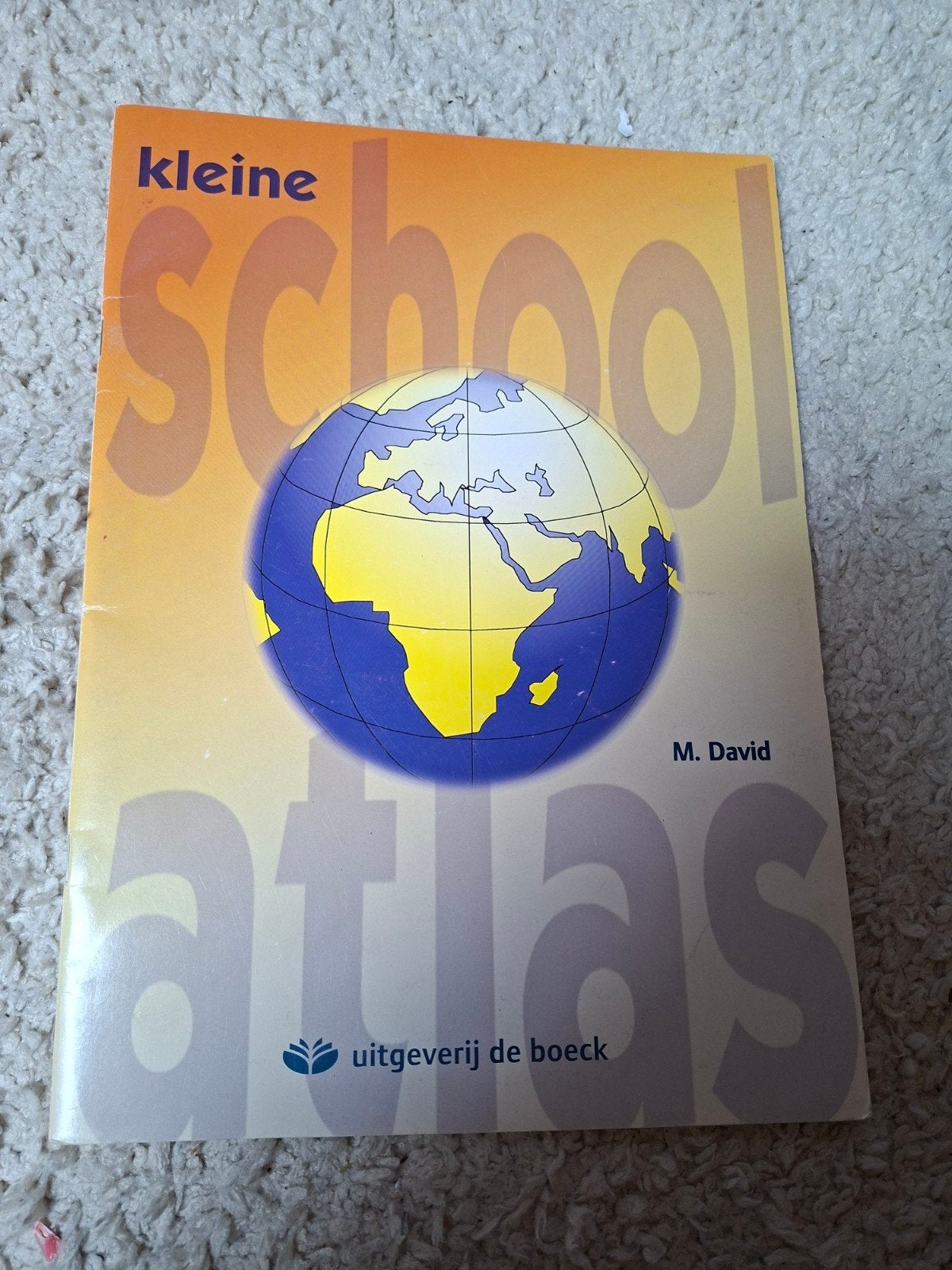 David - kleine schoolatlas ( 3 atlas boeken ), Livres, Livres scolaires, Enlèvement, Néerlandais, David