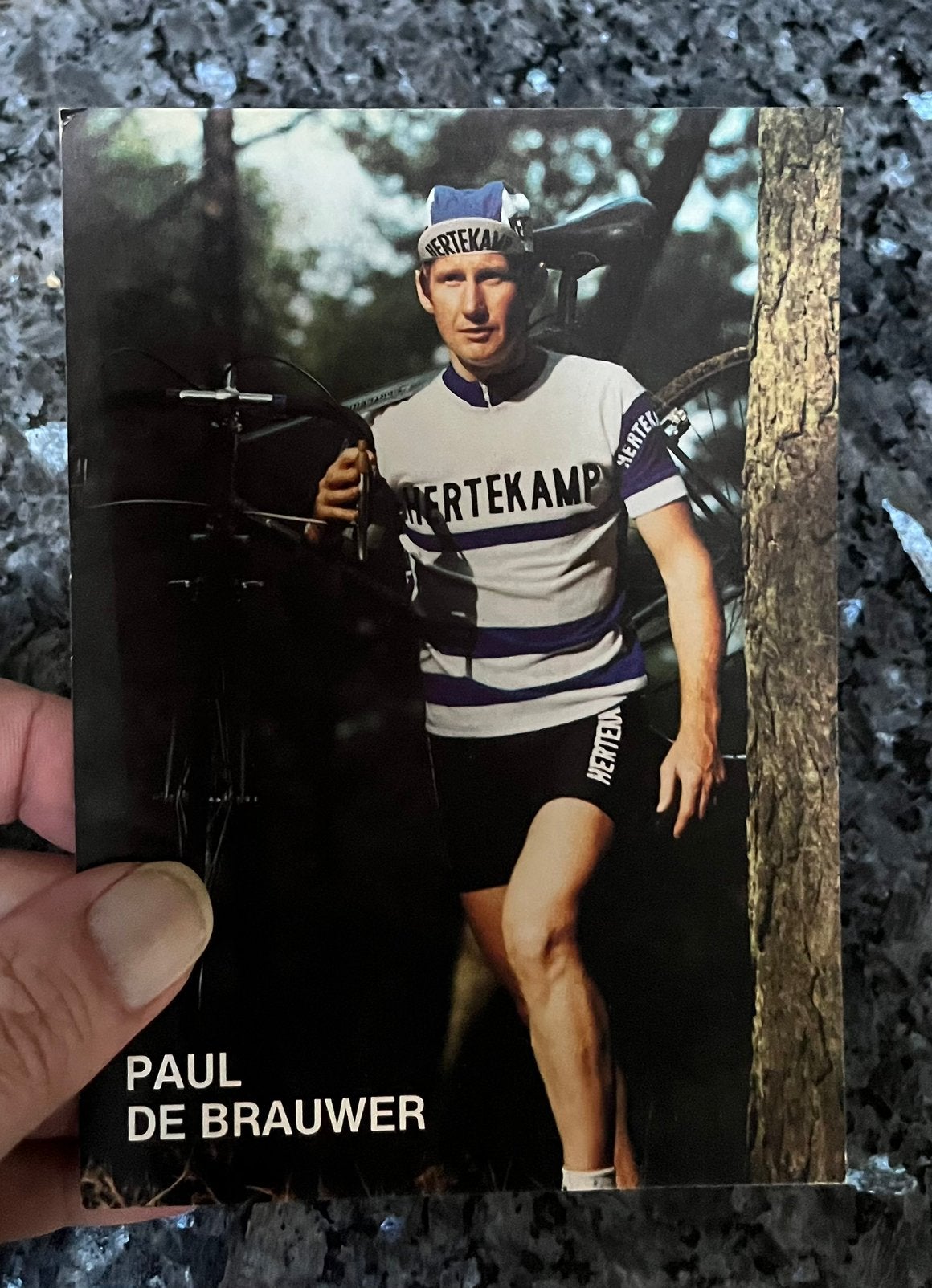 Wielrenner Paul De Brauwer, Ophalen, Zo goed als nieuw