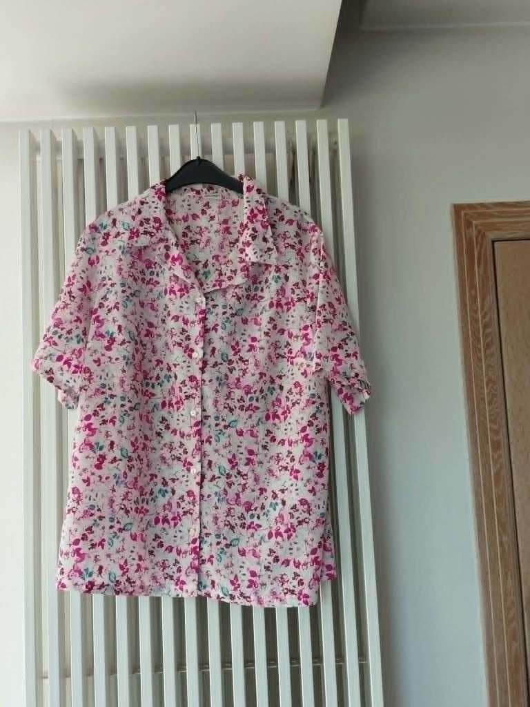 Blouse met korte mouwen Damart 46, Kleding | Dames, Blouses en Tunieken, Wit, Maat 46/48 (XL) of groter, Nieuw, Ophalen of Verzenden