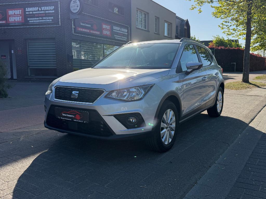 Seat Arona 1.0i 65.000Km 2018 Gps*Carplay 12m Garantie, Auto's, Seat, Bedrijf, Te koop, Arona, ABS, Adaptieve lichten, Airbags
