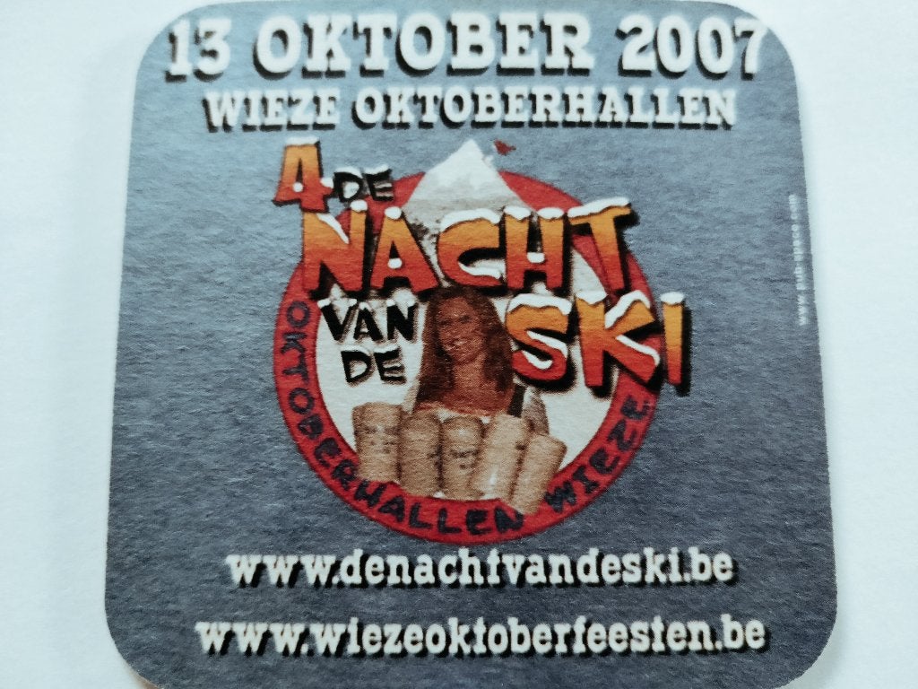 Bierviltje Oktoberfeesten Wieze R/V, Ophalen of Verzenden, Zo goed als nieuw, Viltje(s), Overige merken