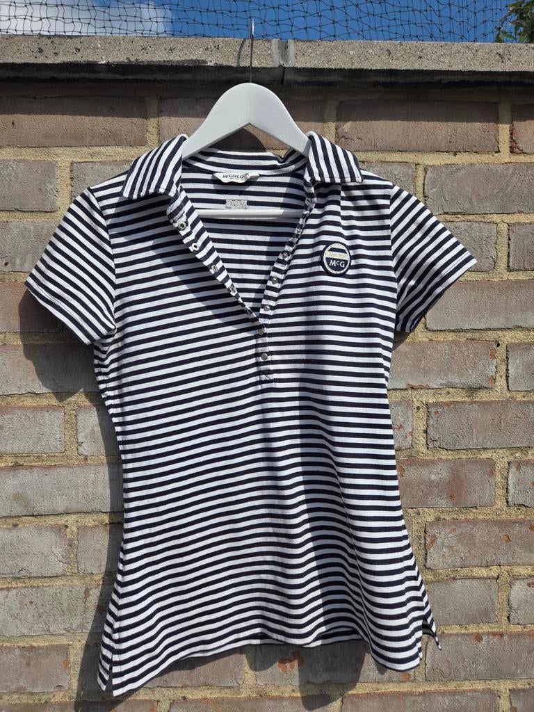Chique polo McGregor maat large marine blauw, wit, Kleding | Dames, Maat 38/40 (M), McGregor, Blauw, Ophalen of Verzenden