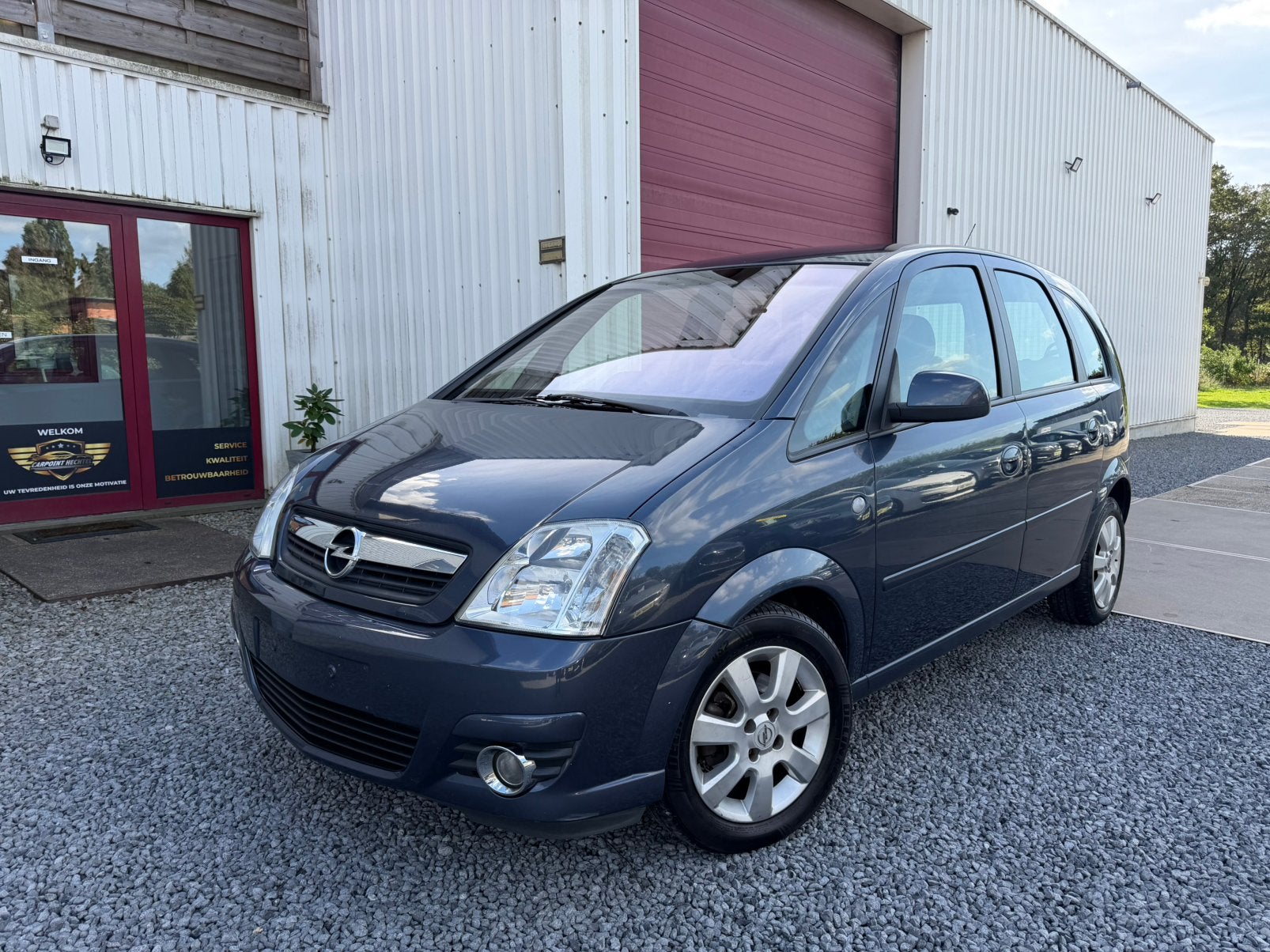 Opel Meriva 1.4i benzine 90 pk AIRCO / TREKHAAK ! gekeurd !, Autos, 90 kW, Argent ou Gris, Achat, 135 g/km