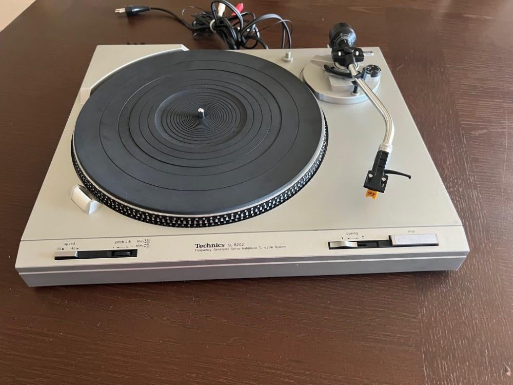 Technics SL-B202 platenspeler, Audio, Tv en Foto, Platenspelers, Ophalen, Gebruikt, Automatisch, Platenspeler