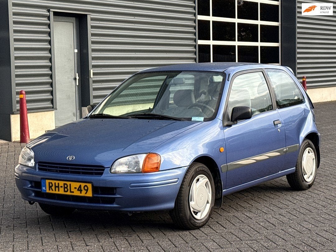 Toyota Starlet 1.3-16V XLi GTSi | Trekhaak | Automaat | Cent, Auto's, 75 pk, Blauw, Bedrijf, 5 zetels