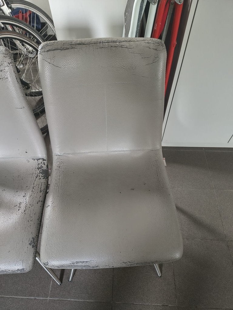 Keukenstoelen, Ophalen, Gebruikt, Skai leder, Vier
