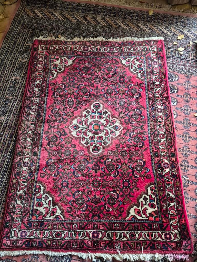 perzisch tapijt 111x151, Ophalen, Zo goed als nieuw, 150 tot 200 cm, 100 tot 150 cm