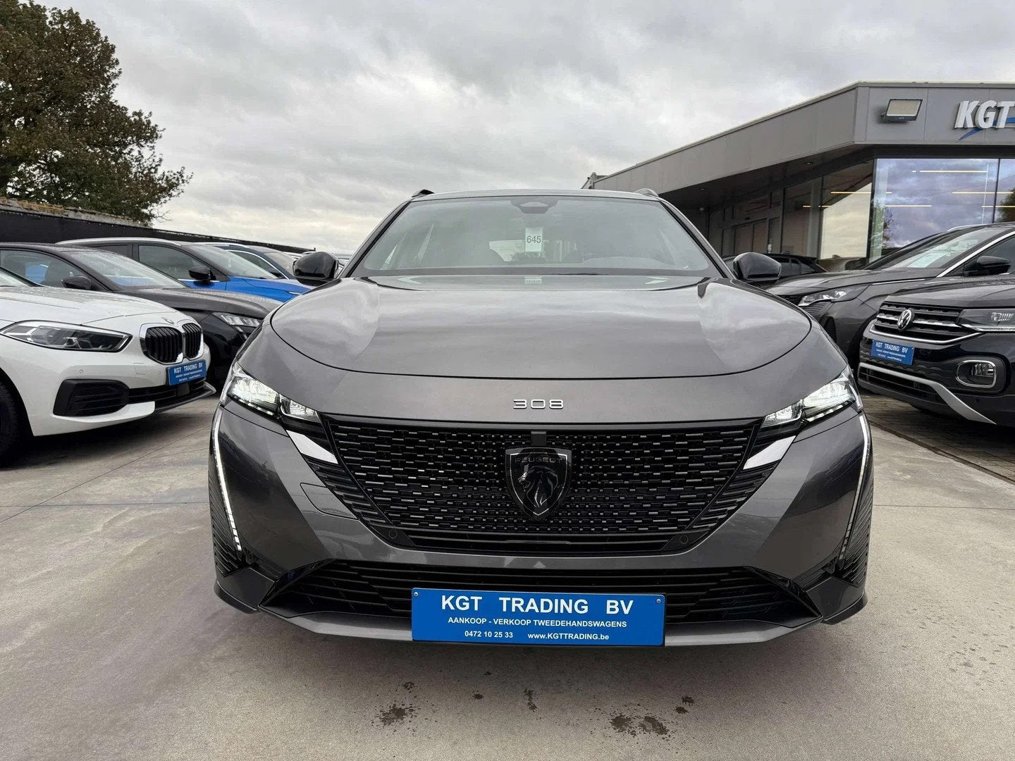 Peugeot 308 SW 1.2i GT-LINE AUTOMAAT MARTRIX LED NAVI LEDER, Cuir, Argent ou Gris, Achat, Euro 6