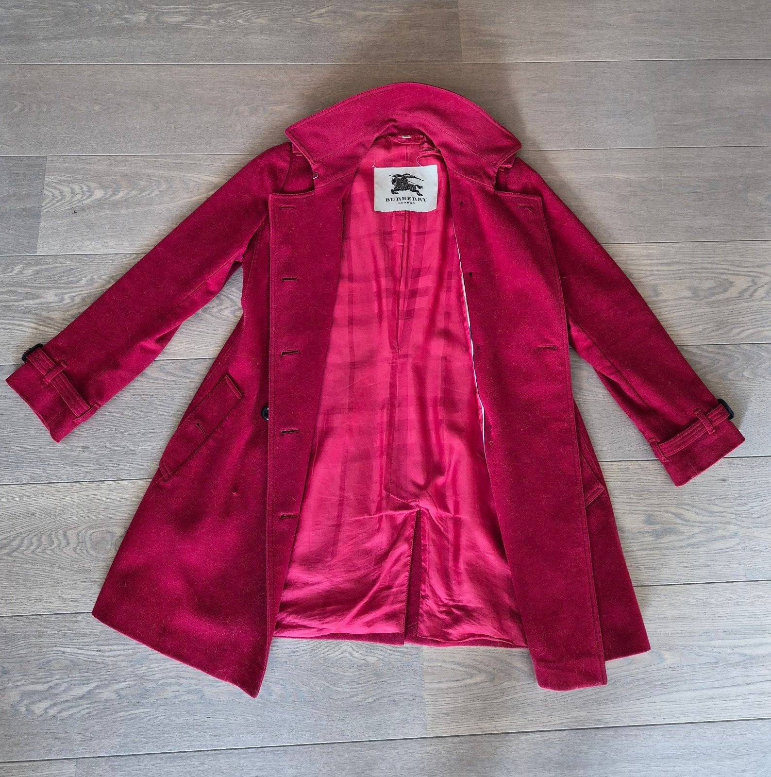 Burberry trenchcoat Cashmere, Kleding | Dames, Burberry, Ophalen, Maat 38/40 (M)