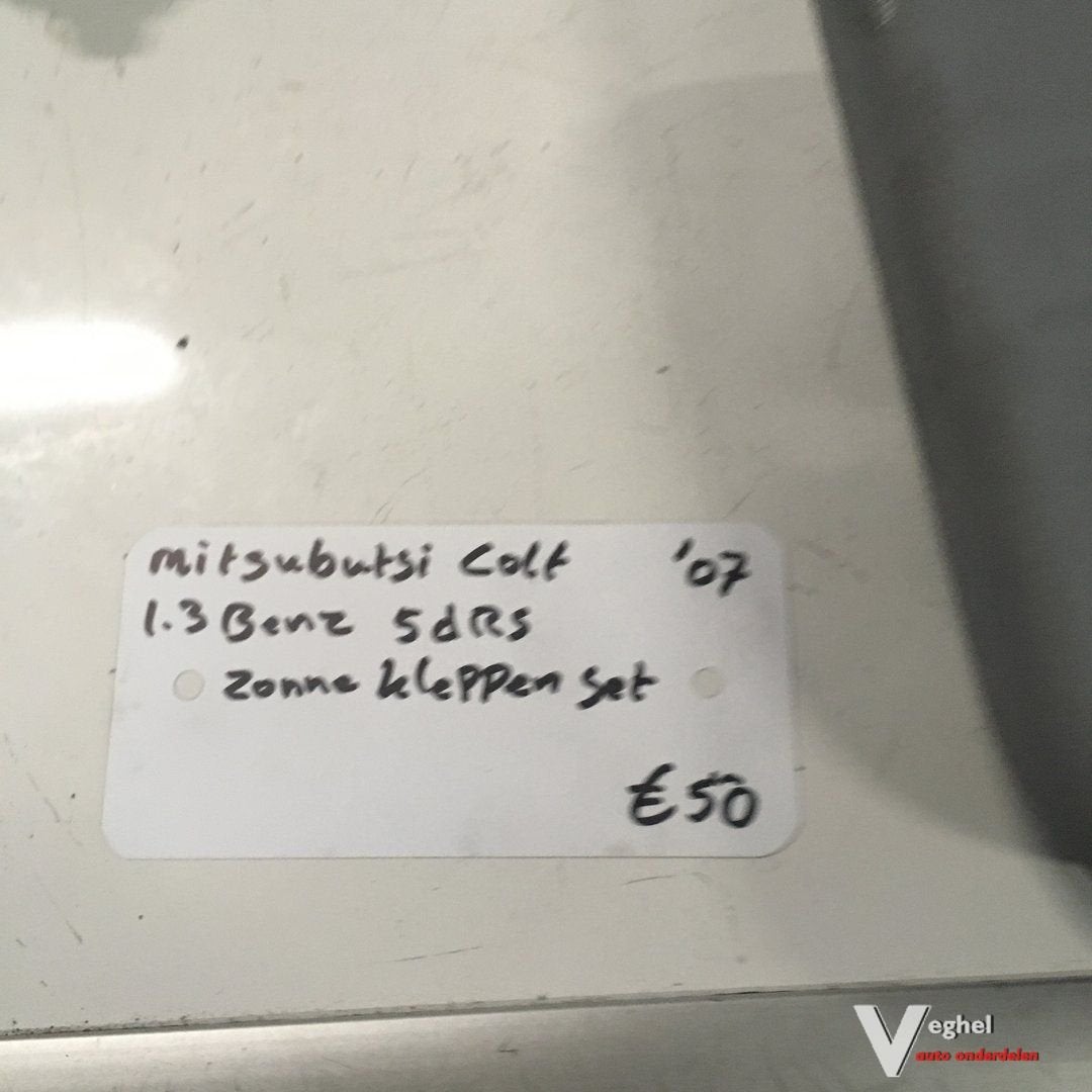 Mitsubishi Colt 1.3 benzine 2007 5 drs Zonneklep set, -, Utilisé, -, -