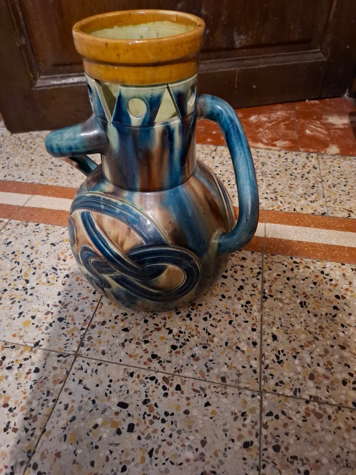Superbe pichet art deco Belge., Enlèvement ou Envoi