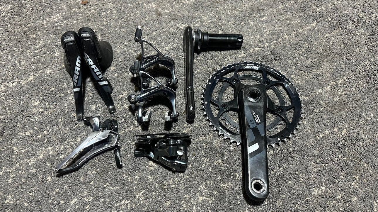 Sram force 22 groepset, Ophalen of Verzenden, Zo goed als nieuw