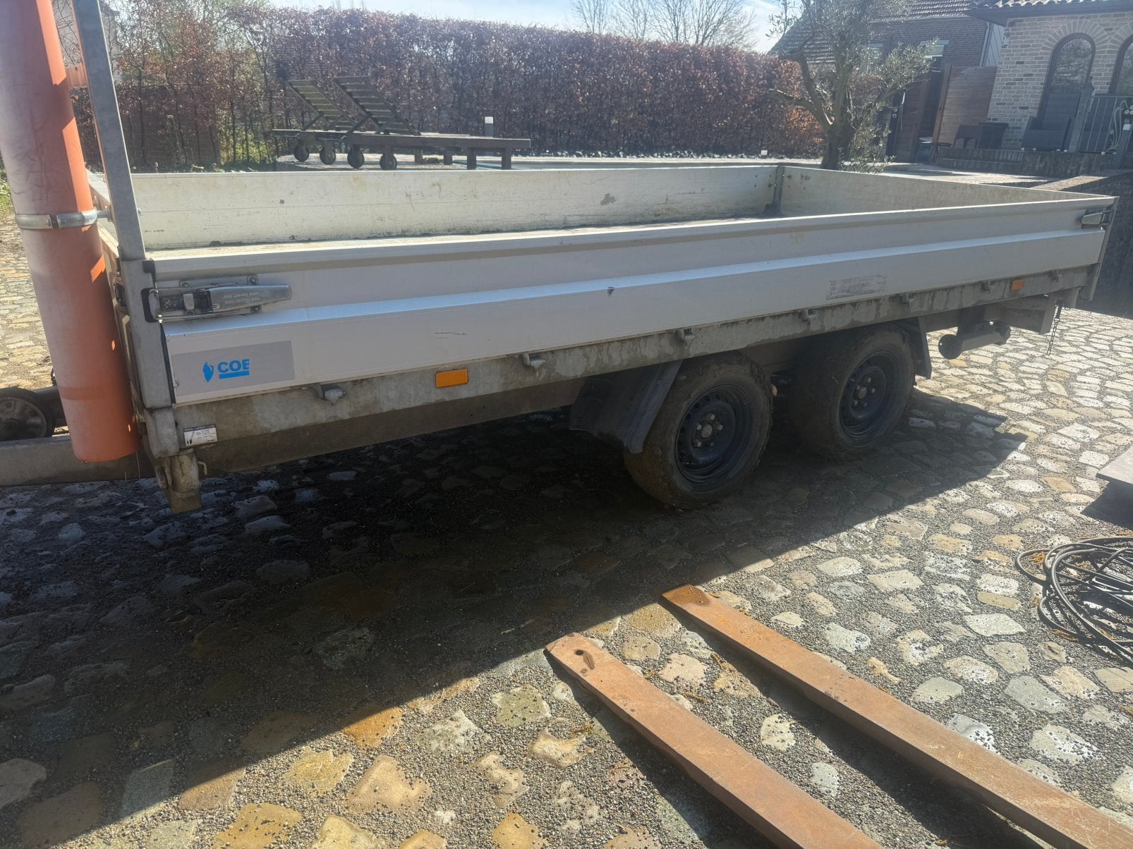 Hapert cobalt 3 kant kipper, Ophalen, Zo goed als nieuw