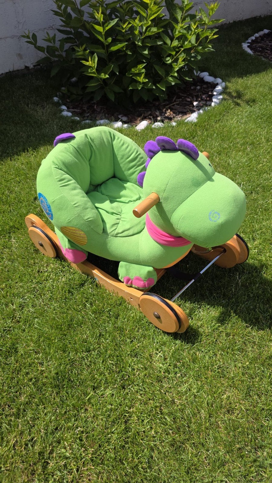 Dinosaurusloper met wipfunctie, Ophalen