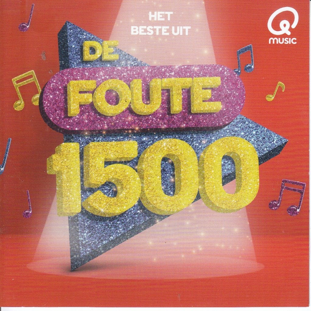 Het beste uit de Foute 1500 van Q Music, Boxset, Verzenden, Zo goed als nieuw, Pop