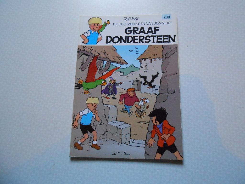 Jommeke 239 Graaf Dondersteen 2007 1 ste druk., Eén stripboek, Jef  Nys, Nieuw, Ophalen of Verzenden