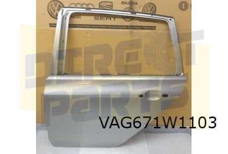 Volkswagen Golf VII Sportsvan (3/14-9/20) achterportier Link, -, -, -, Verzenden