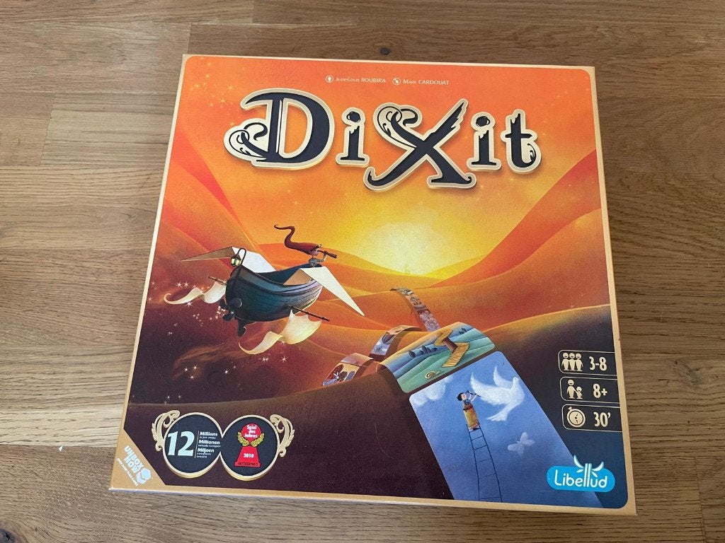 gezelschapsspel - DIXIT, Trois ou quatre joueurs, Enlèvement, Neuf