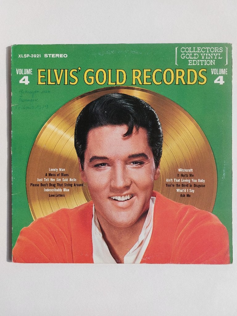 Elvis Presley - Elvis' Gold Records (Collectors Gold Vinyl), LP, Gebruikt, Colored vinyl, Ophalen of Verzenden