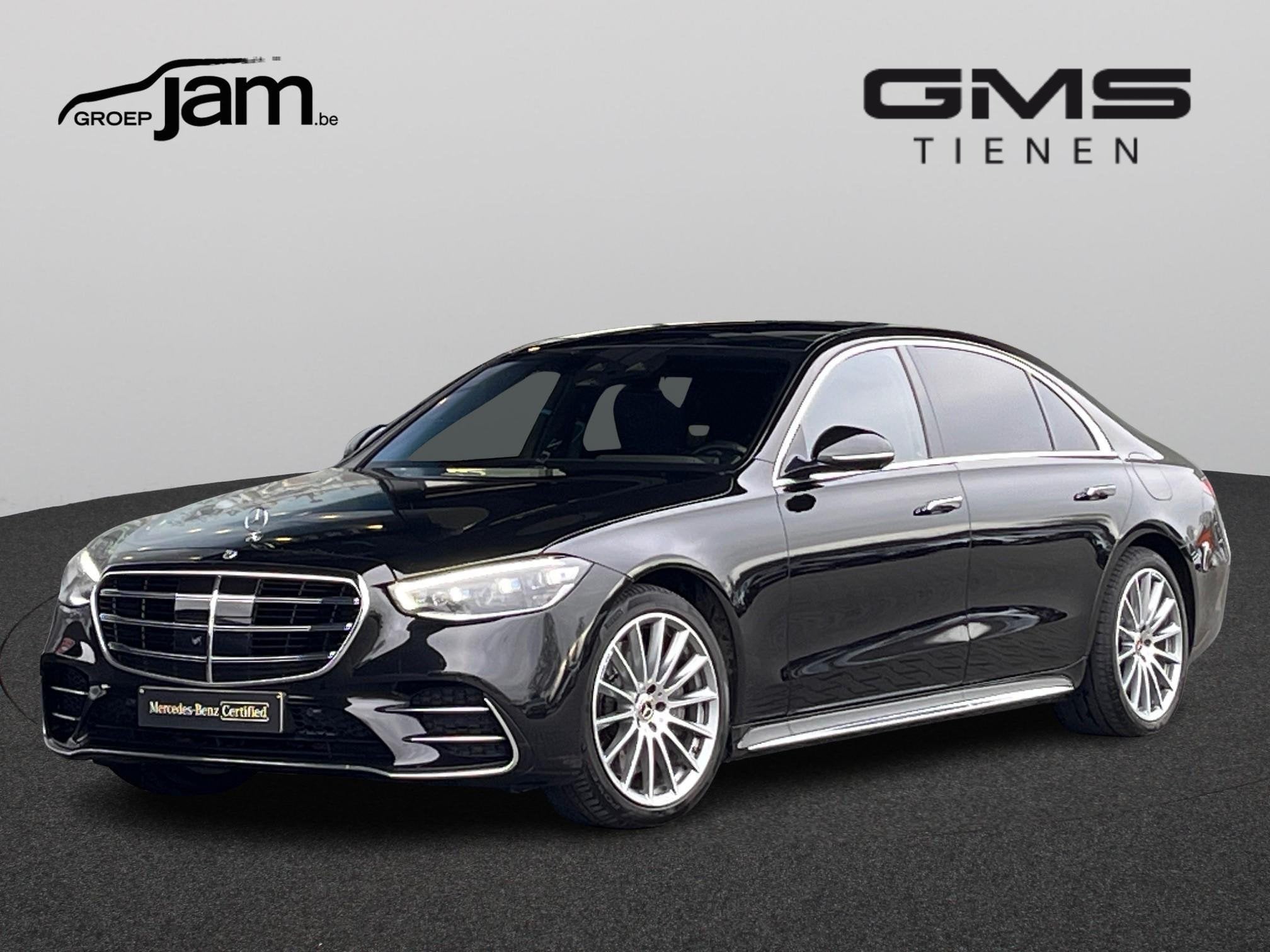 Mercedes-Benz S-klasse 580 e 4MATIC L, Auto's, 4 deurs, Stof, Gebruikt, Zwart