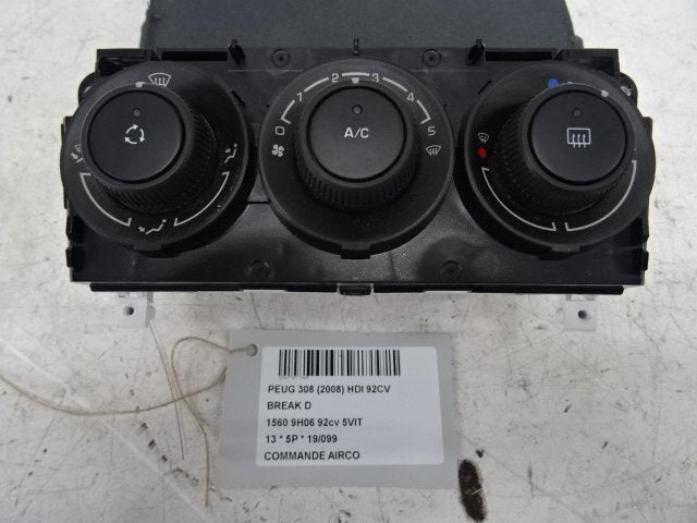 PANNEAU DE COMMANDE CLIMATISATION Peugeot 308 SW (4E / H), Autos : Pièces & Accessoires, Tableau de bord & Interrupteurs, Peugeot