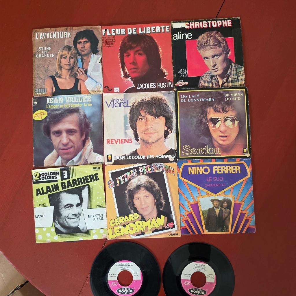 Singles FRANSTALIG TE KOOP, Cd's en Dvd's, Vinyl Singles, Gebruikt, Wereldmuziek, 7 inch, Single