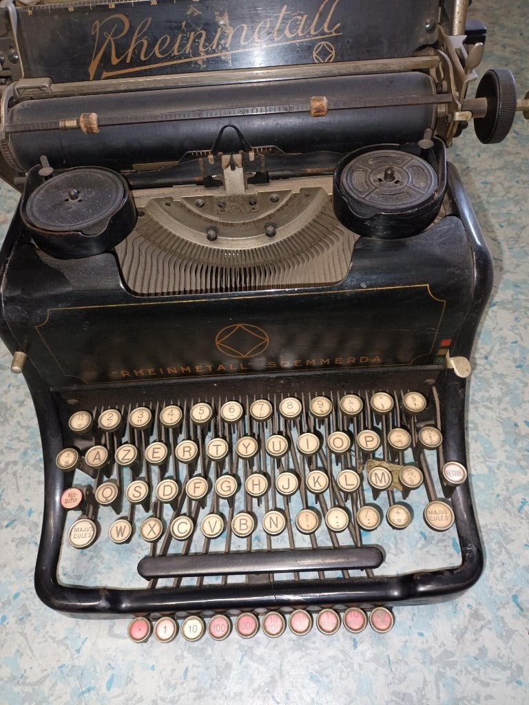 vintage TYPEMACHINE, Antiek en Kunst, Ophalen