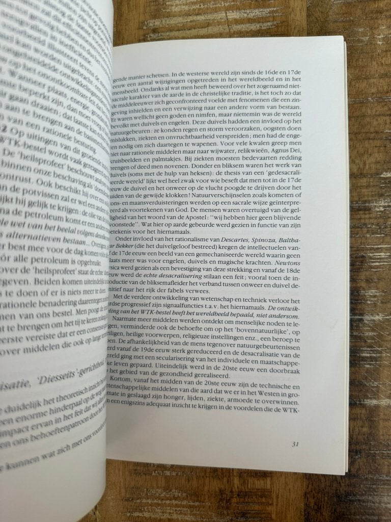 De ogen van de Panda, een milieufilosofisch  -Vermeersch, Boeken, Filosofie, Gelezen, Ophalen of Verzenden, Etienne Vermeersch