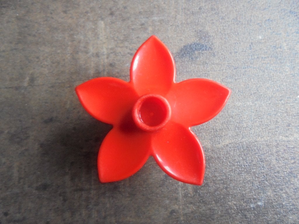 Lego Duplo Plant Flower with 1 Top Stud (zie foto's) 88, Ophalen of Verzenden, Gebruikt, Losse stenen, Duplo