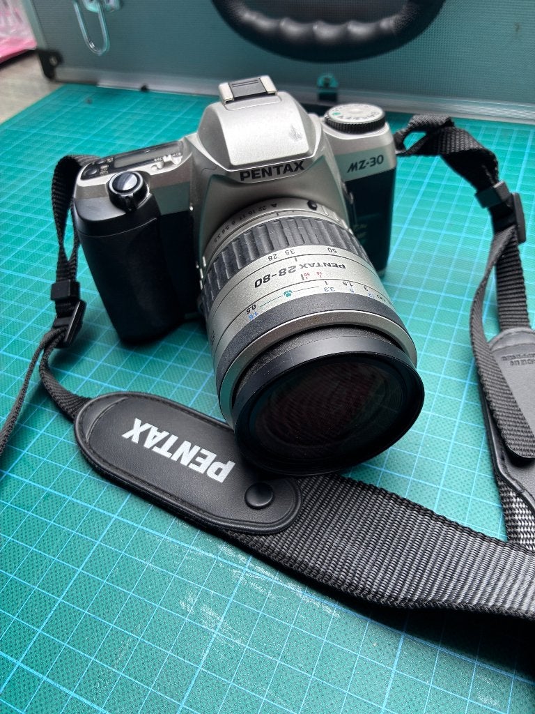 Pentax mz-30 Analoge SLR Camera, Audio, Tv en Foto, Ophalen, Zo goed als nieuw, Spiegelreflex, Pentax