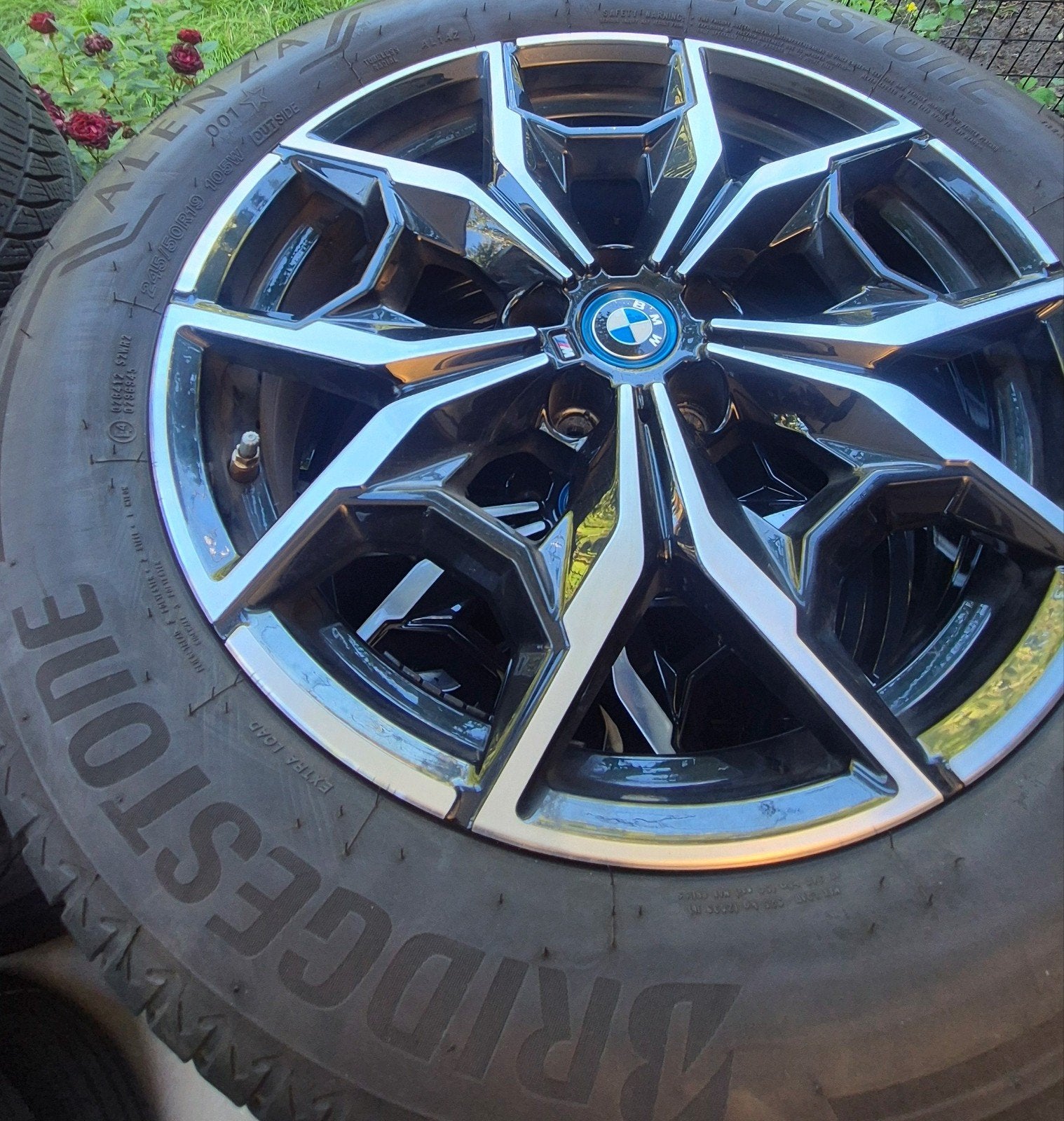 BMW X3 X4 G01 G02 887M 19 inch velgen Bridgestone Banden, Ophalen, 19 inch, Zomerbanden, Banden en Velgen