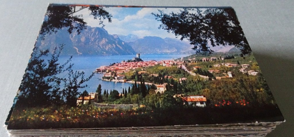 114 POSTKAARTEN VAN HET GARDAMEER (Lago di Garda), Verzenden, Gelopen, Italië