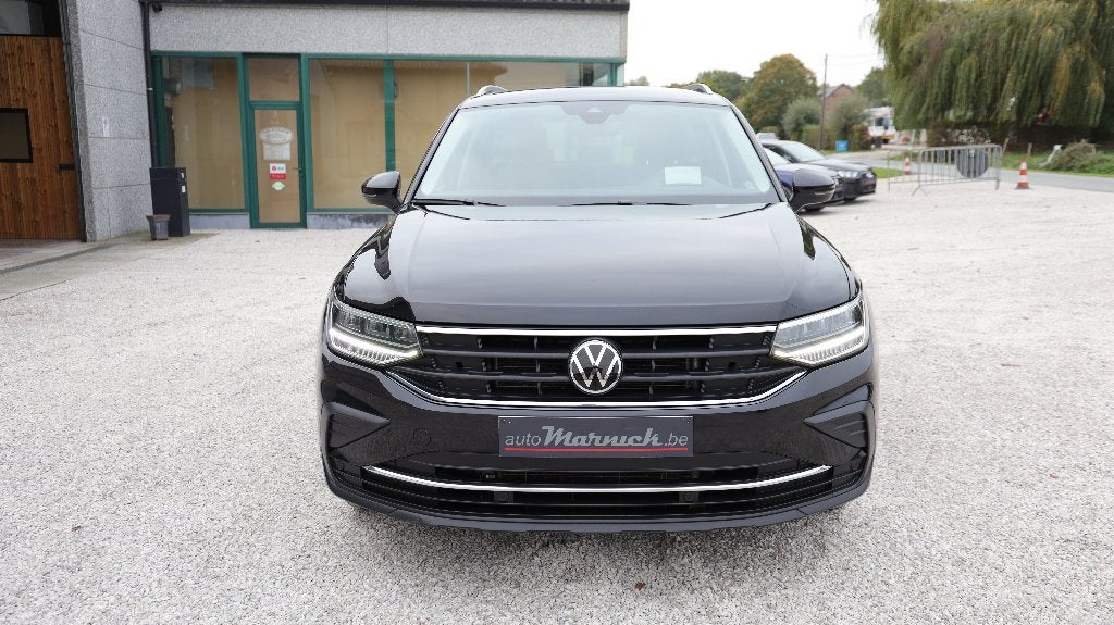 VW Tiguan 1,5TSI 2022 automaat-Facelift-Airco-GPS-Cruise-Led, Automaat, 1498 cc, Zwart, Bedrijf
