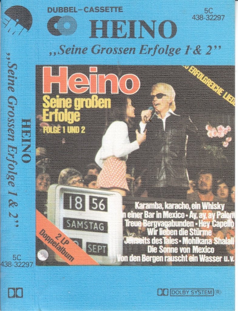 Freddy Quinn of Heino op MC, CD & DVD, Cassettes audio, Originale, Envoi