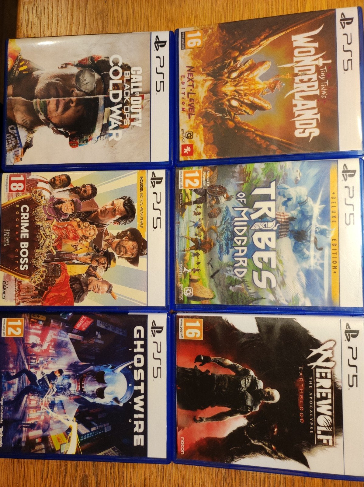 6 Jeux PS5, Consoles de jeu & Jeux vidéo, Jeux | Sony PlayStation 5, Enlèvement ou Envoi, Comme neuf, Autres genres