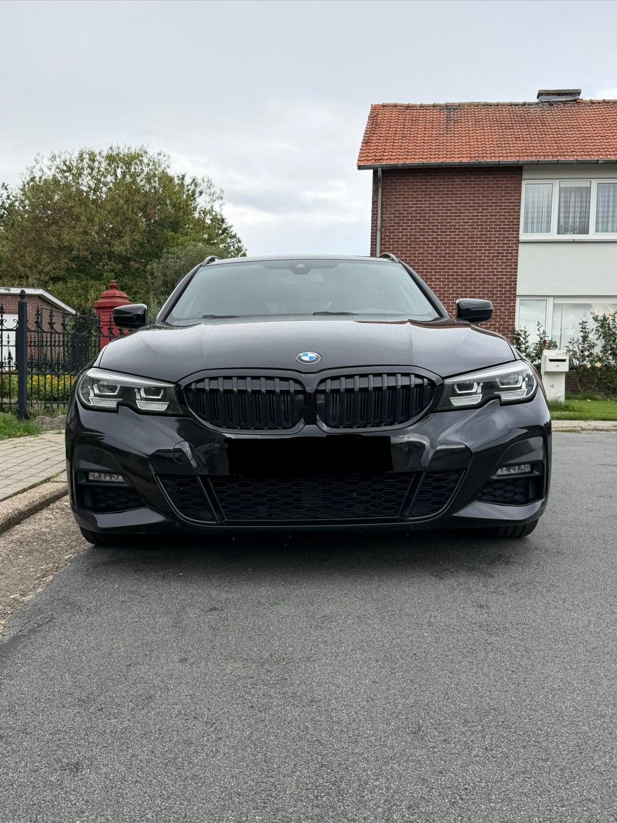 Bmw 316d mild hybrid M pakket, Autos, Cuir, Achat, Noir, Phares entièrement LED