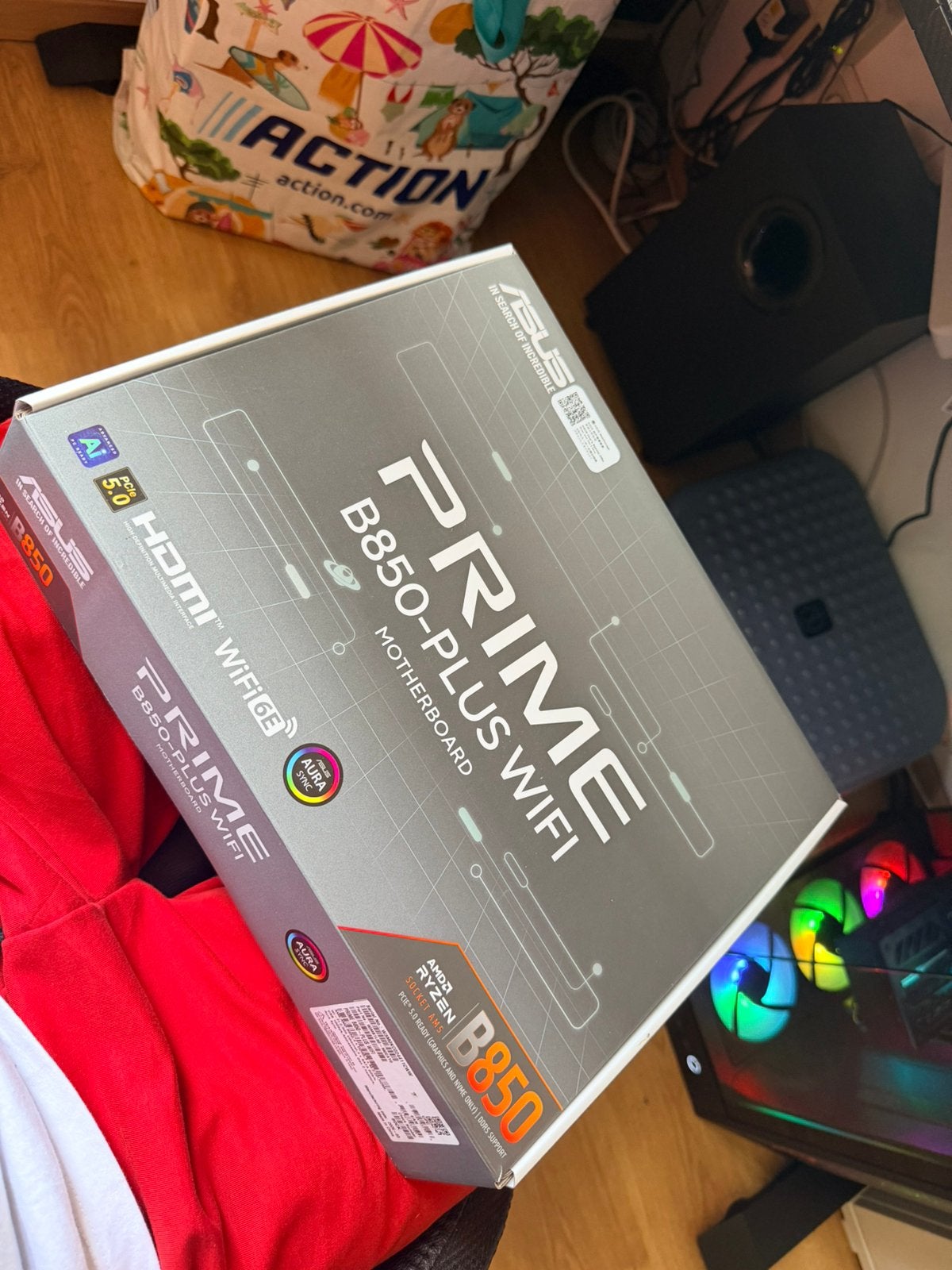 Asus B850-PLUS wifi carte mere neuf jamais utilisé, Enlèvement ou Envoi, Neuf, AMD, DDR5