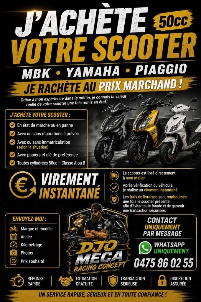 Achat scooter, Vélos & Vélomoteurs, Enlèvement ou Envoi