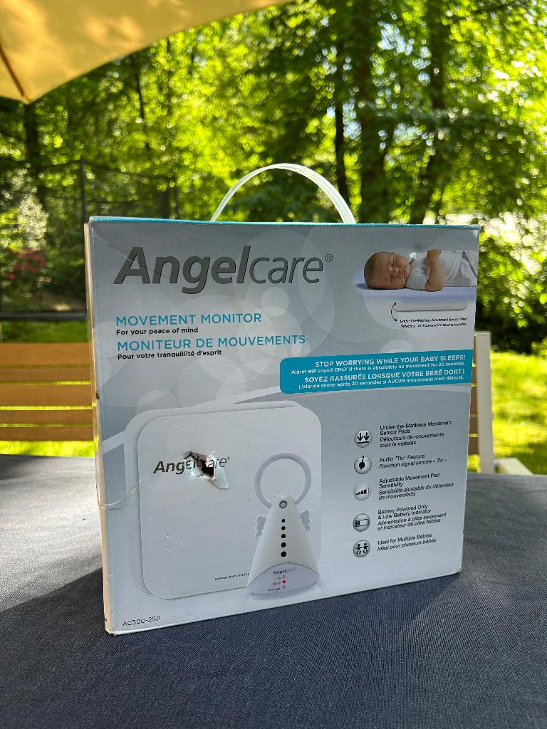 Moniteur de mouvement Angel care, Enlèvement, Comme neuf, Moins de 100 mètres