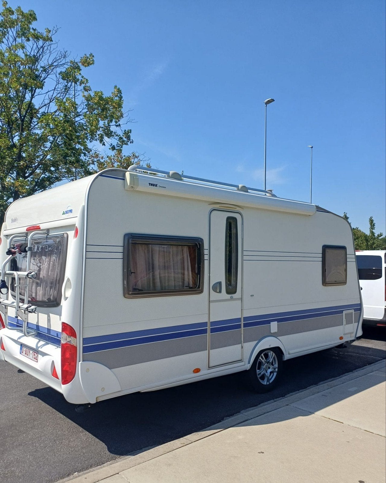 Hobby 460 bj 2007 TOPSTAAT !, Grand lit, Jusqu'à 4, 4 à 5 mètres, Hobby
